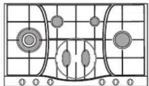 HOTPOINT-ARISTON PHN 962 TSIXHA - Conselhos práticos para a utilização dos queimadores principals "Semi-Peixeira" - 4
