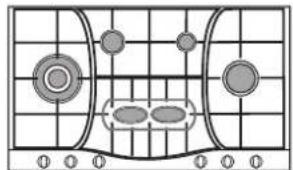 HOTPOINT-ARISTON PHN 962 TSIXHA - Practical Advice on Using the Half Fish-Kettle Burner - 2