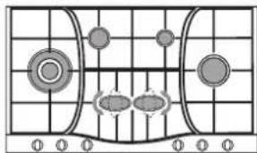 HOTPOINT-ARISTON PHN 962 TSIXHA - Practical Advice on Using the Half Fish-Kettle Burner - 1