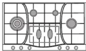 HOTPOINT-ARISTON PHN 962 TSIXHA - Conselhos práticos para a utilização dos queimadores principals "Semi-Peixeira" - 3
