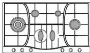 HOTPOINT-ARISTON PHN 962 TSIXHA - Practical Advice on Using the Half Fish-Kettle Burner - 5
