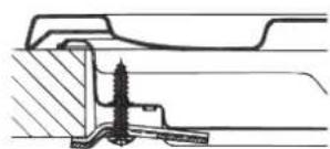HOTPOINT-ARISTON PHN 962 TSIXHA - Hook fastening diagram - 2