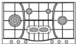HOTPOINT-ARISTON PHN 962 TSIXHA - Quelques conseils pratiques pour mistréux utiliser les brûleurs centraux "Demi-Poissonnière" - 2
