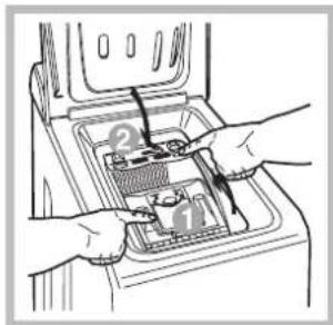 HOTPOINT-ARISTON AVTL 83 (EU) - Kak OTKpbItb n 3aKpbItb 6apa6aH - 4