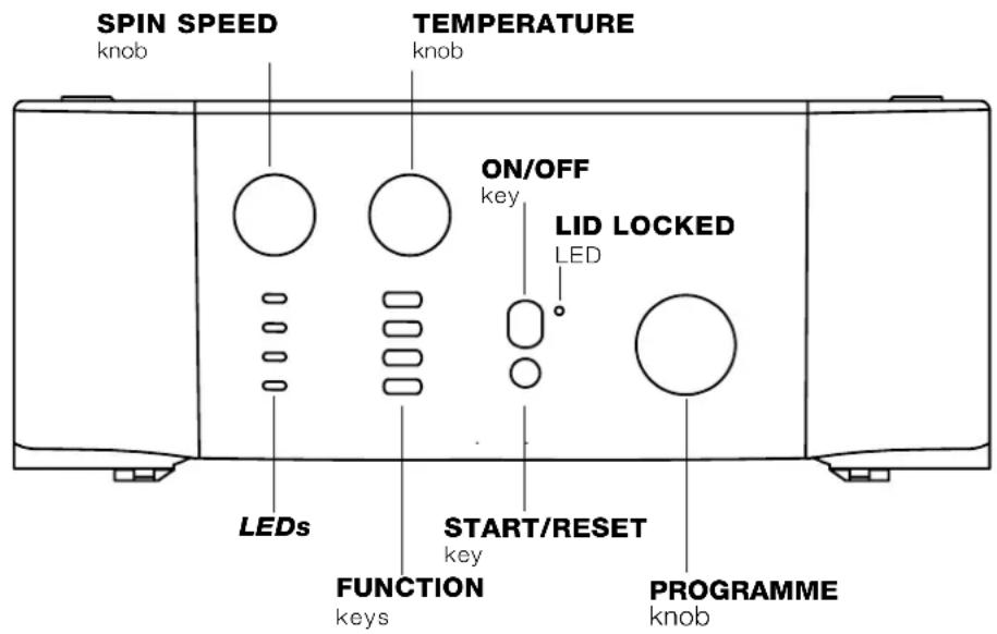HOTPOINT-ARISTON AVTL 83 (EU) - Control panel - 1