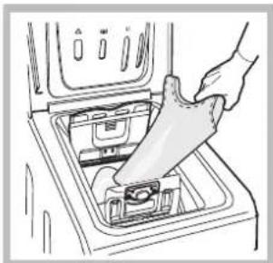 HOTPOINT-ARISTON AVTL 83 (EU) - Kak OTKpbItb n 3aKpbItb 6apa6aH - 3