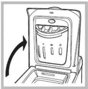 HOTPOINT-ARISTON AVTL 83 (EU) - comoAbrirycerrarelcesto - 1