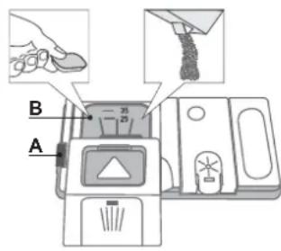 HOTPOINT-ARISTON HBC 3C26 F X - REEMPLIR LE DISTRIBUTEUR DE DETERGENT - 1
