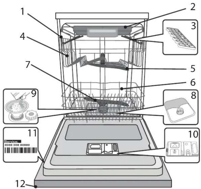HOTPOINT-ARISTON HBC 3C26 F X - DESCRIPTION DU PRODUIT - 1