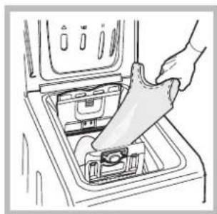 HOTPOINT-ARISTON AVTXF 149 (EU) - Comment ouvrir et fermer le tambour - 3