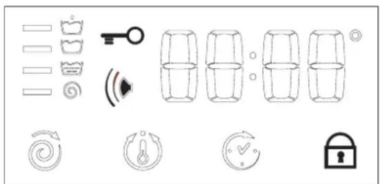HOTPOINT-ARISTON AVTXF 149 (EU) - Wyświetlacz (display) - 4