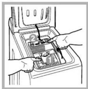 HOTPOINT-ARISTON AVTXF 149 (EU) - How to open and shut the drum - 4