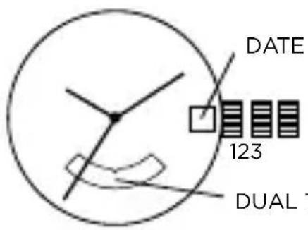 Armani AR11082 - DUAL TIME ZONE - 1