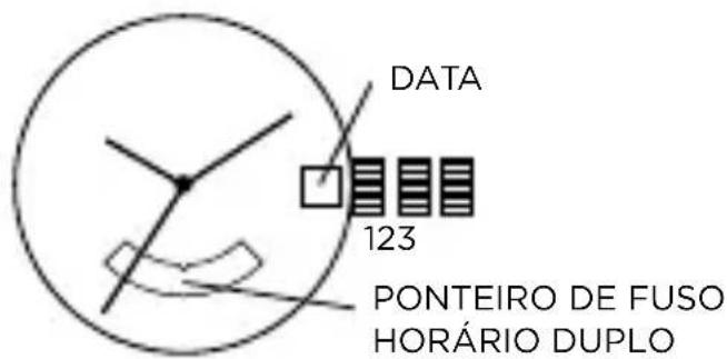 Armani AR1811 - FUSO HORÁRIO DUPLO - 1