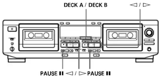 SONY TCWE725 - Ajuste automatico de la polarización y de la calibración del nivel de grabación - 1