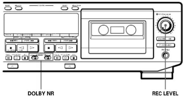 SONY TCWE725 - Utilisez aussi les sélecteurs et interrupteurs (commandes) suivants - 1