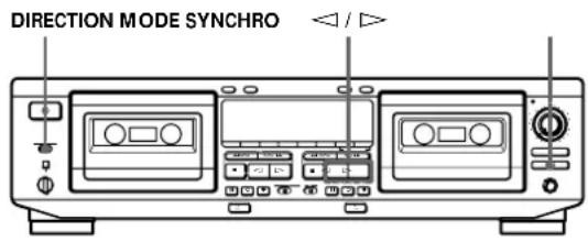 SONY TCWE725 - Grabación sincronizada con un tocadiscos CD realizando un cable de control A1 - 1