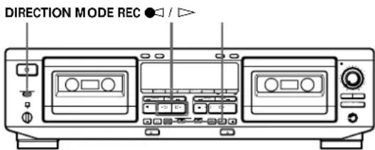 SONY TCWE725 - Gravação em eles os decks em recessão (Gravação em Sequência) - 1