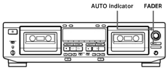 SONY TCWE725 - Fading In and Out (Fader) - 1