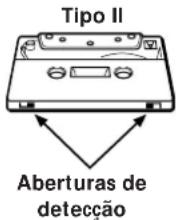 SONY TCWE725 - Para gravar numa fita sem uma lingueta de protecao de gravações - 2