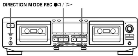 SONY TCWE725 - Recording on Both Decks in Succession (Relay Recording) - 1
