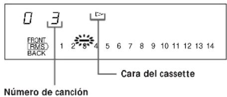 SONY TCWE725 - Creación de su propio programa [Reproducción con el sensor automatico de canções (RMS)] - 2