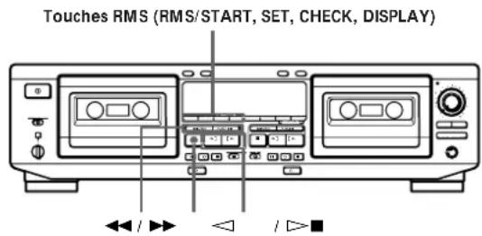 SONY TCWE725 - Création d'un programme (Lecture RMS) - 1