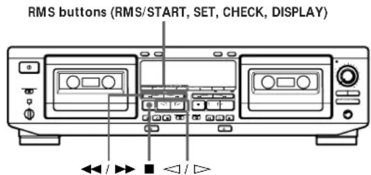 SONY TCWE725 - Creating Your Own Program (RMS Play) - 1