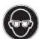 Meister Craft MSB 850 EB - Safety symbols - 1