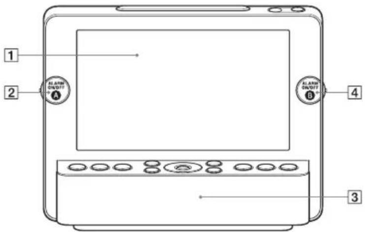 SONY ICFCL70 - Front - 1
