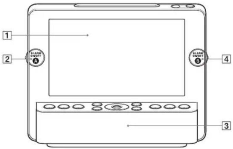 SONY ICFCL70 - Avant - 1