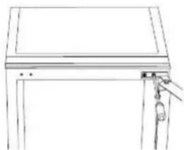 PROLINE PLI135F2LED - INVERSION DU SENS D'OUVERTURE DE LA PORTE - 1