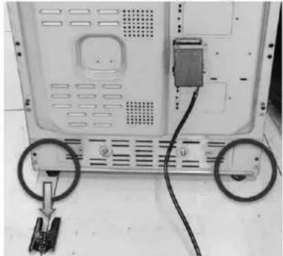 PROLINE P601IMCWHT - Installaon du support an-basculement sur le sol - 4