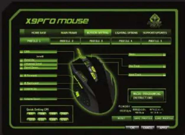 KeepOut X9PRO - 4.MENU "Knopinstelling" - 1