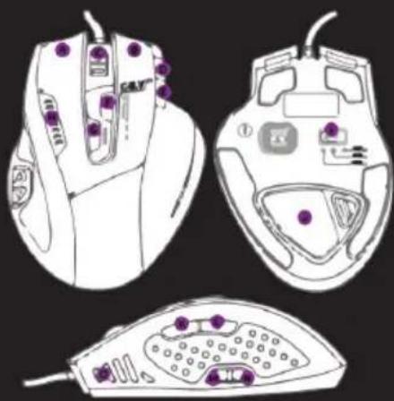 KeepOut X9PRO - 4.MENU "Knopinstelling" - 2