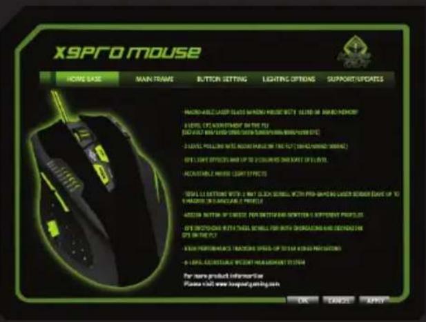 KeepOut X9PRO - softvér - 1