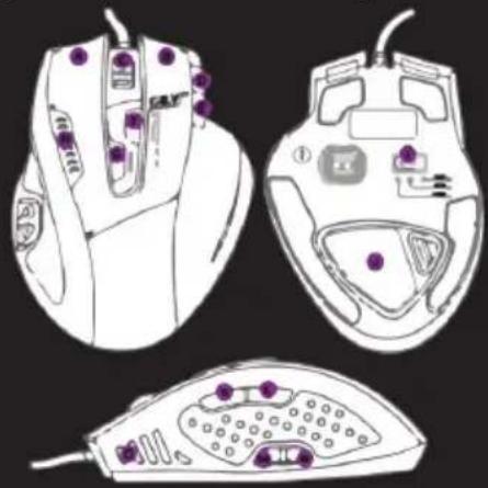 KeepOut X9PRO - Menu "Button Setting" - 2