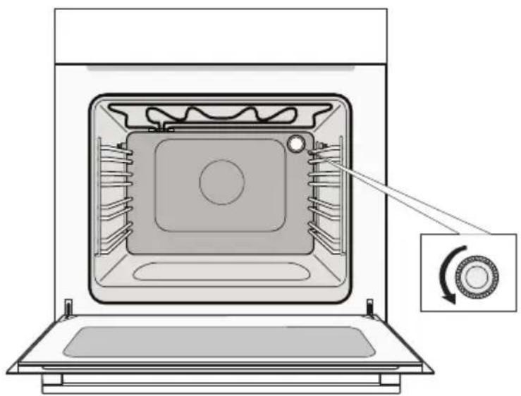 ETNA OM865RVS - Replacing the light bulb - 1
