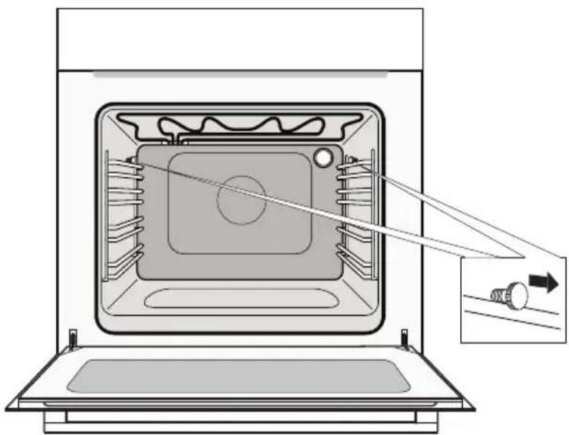ETNA OM865RVS - Removing and cleaning the guide rails - 1