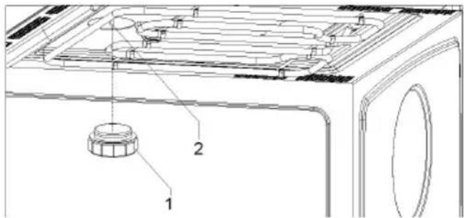 ETNA CM938RVS - Replacing the oven light bulb - 3