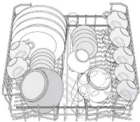 ETNA AFI8523ZT - Upper basket - 1