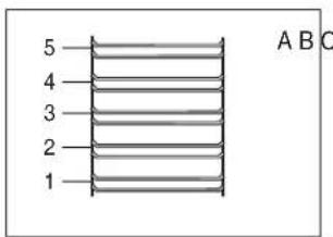 ETNA A7306FTZT - Shelf heights - 1