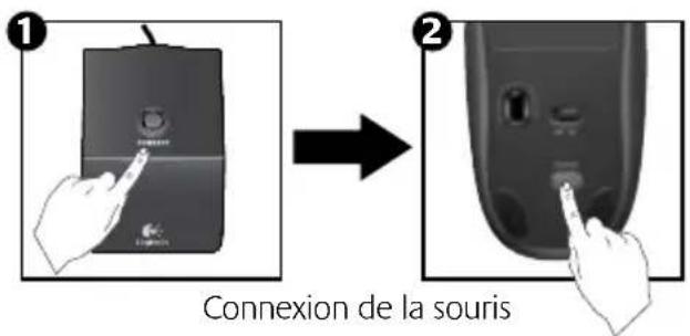 LOGITECH MK300 - Etablissez une connexion: - 1