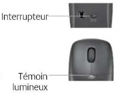 LOGITECH MK300 - Comment vérifier l'état des piles de la souris ? - 1