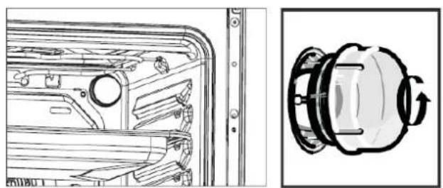 OCEANIC OCEACE5060W - Démontage de la porte du four - 3