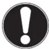Micromaxx MD 16472 - Pièces conductrices de courant. Danger de mort par électrocution! Veuillez respecter les consignes suivantes: - 1