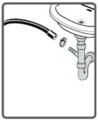 SABA LFS712VE16EWHBCR - CHAPITRE -3 : INSTALLATION DE VOTRE LAVE-LINGE (BRANCHEMENT DU TUYAU DE VIDANGE) - 1