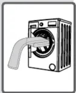 SABA LFS712VE16EWHBCR - REMARQUE : La capacité maximum de charge peut varier en fonction du type de linge que vous lavez, du degré de saleté et du programme que vous avez choisi. Ne pas dépasser la masse maximale de linge à l'état sec indiquée dans le tableau des programmes de lavage. - 1