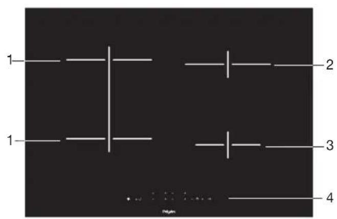 Pelgrim IK4083M - Inductiekookplaat - 6