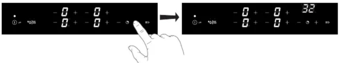 Pelgrim IK4083M - Einstellen der Kurzzeituhr - 2